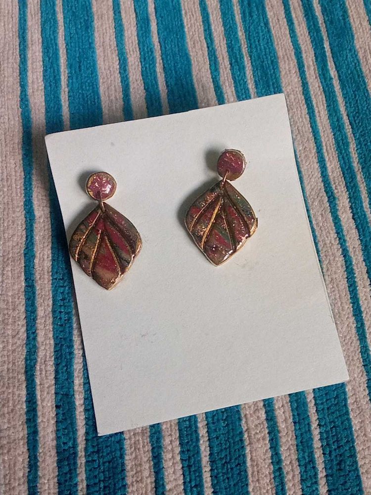 Leaf Dangle Earrings