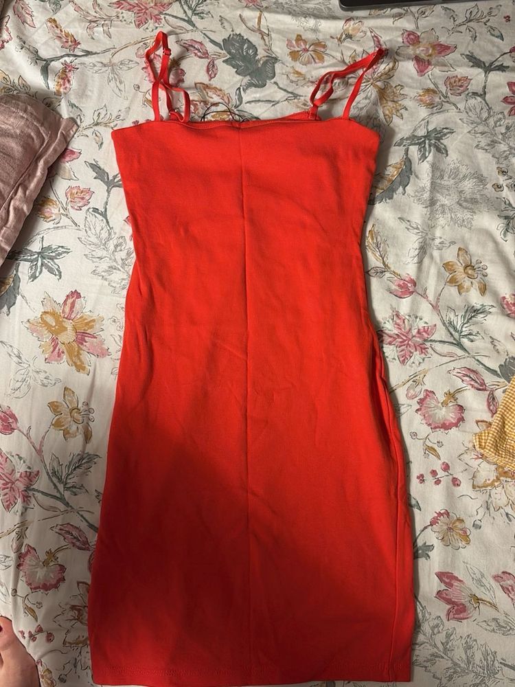 Red Bodycon Mini Dress