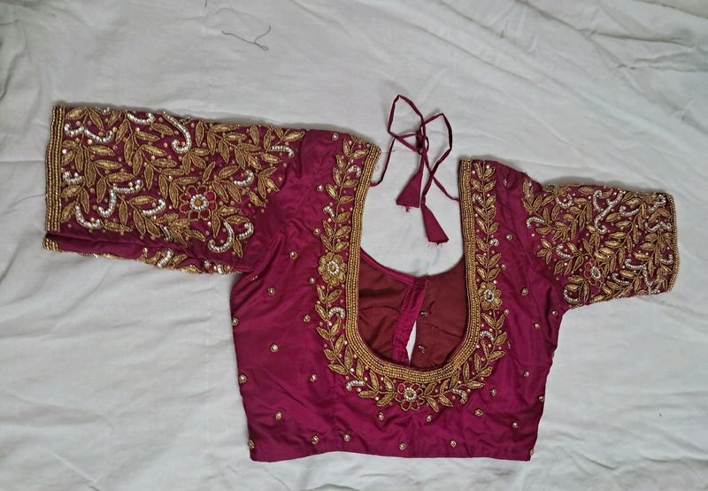 Beautiful Maggam Work Blouse