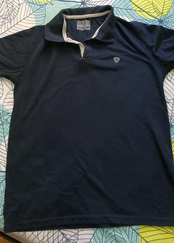 Men's Navy Blue Polo Shirt