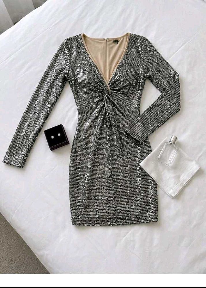 New sparkling Sequin Party Dress