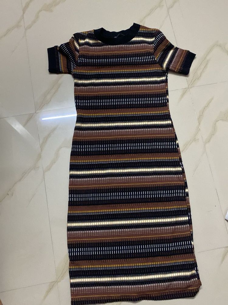 Striped Bodycon Dress