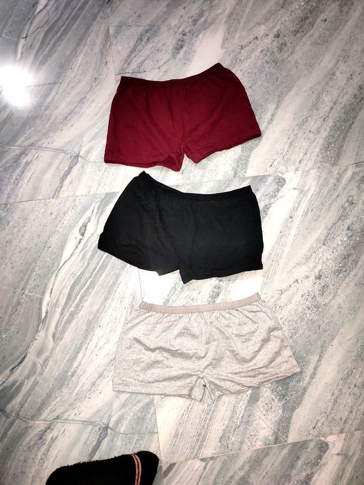 Pack Of 3 Unused Shorts