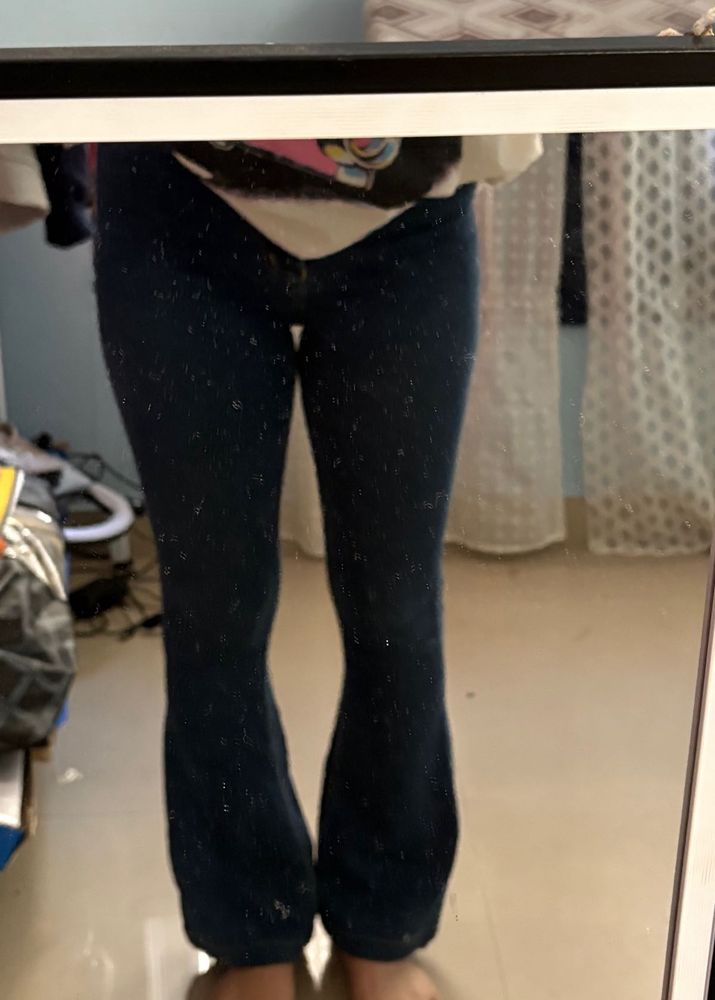 Flared Leg Jeans