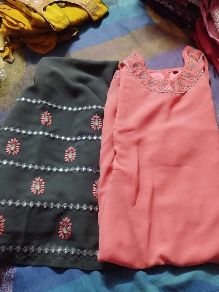 Elegant Embroidered Kurta Set
