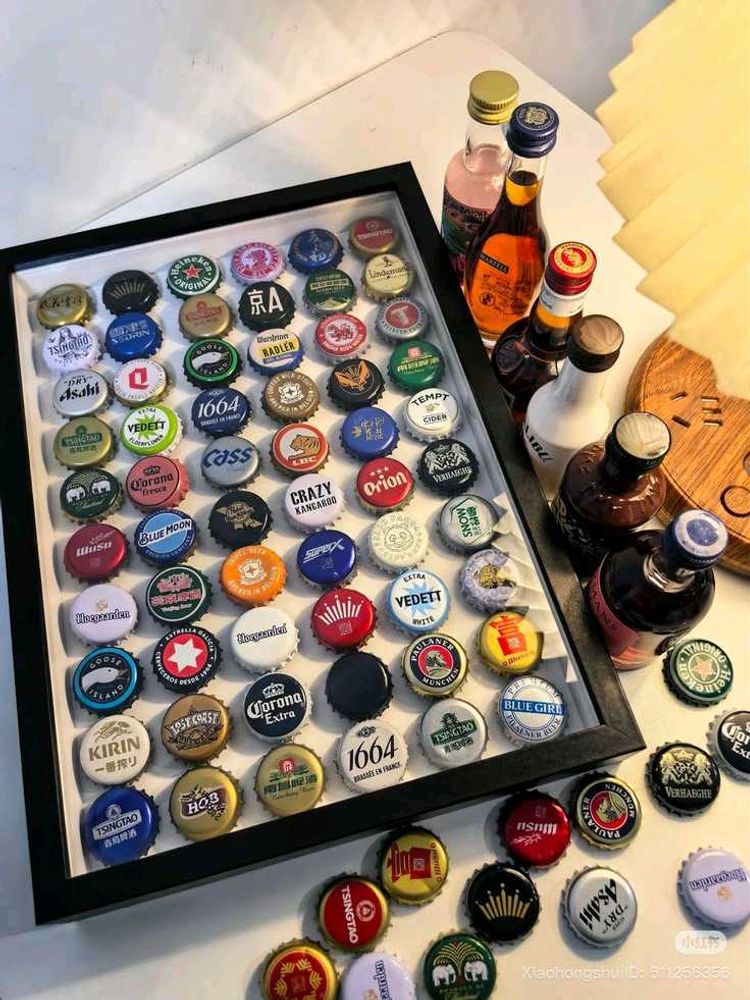 Collection of Beer Bottle Caps