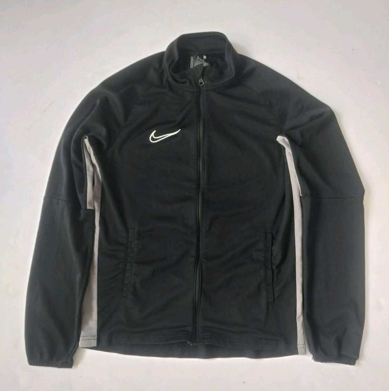 Nike Dri-fit grey &amp; black track jacket
