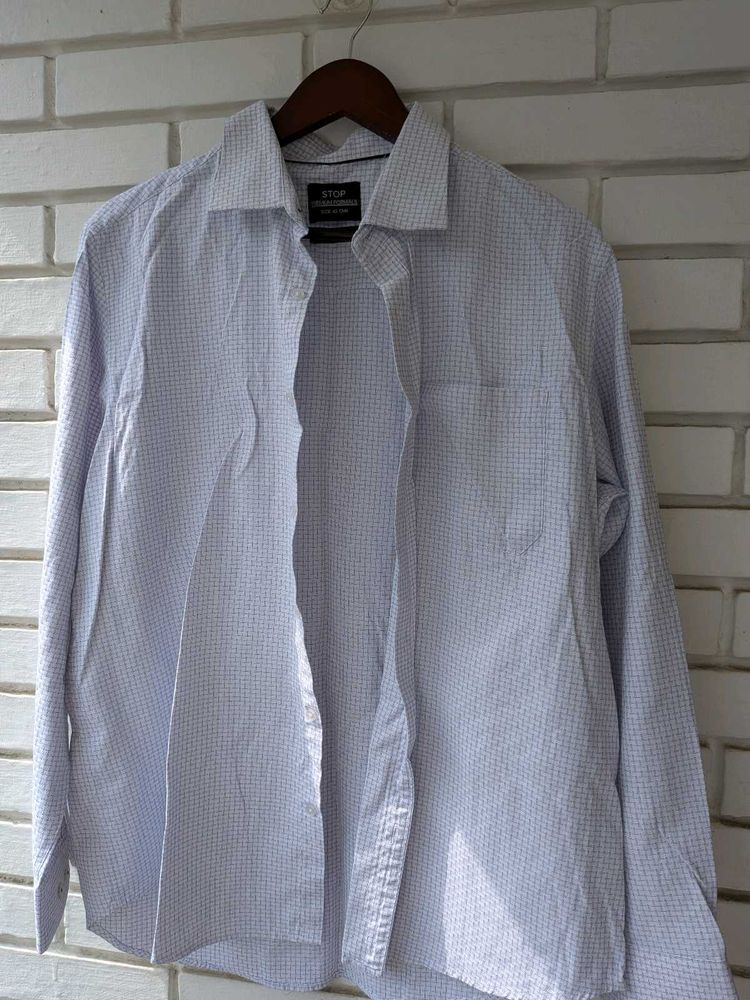 Men's Classic Patterned Shirt