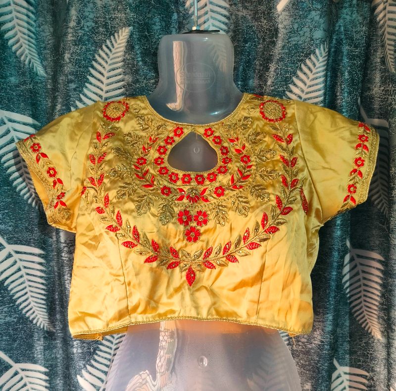 Beautiful Embroidery Work Blouse