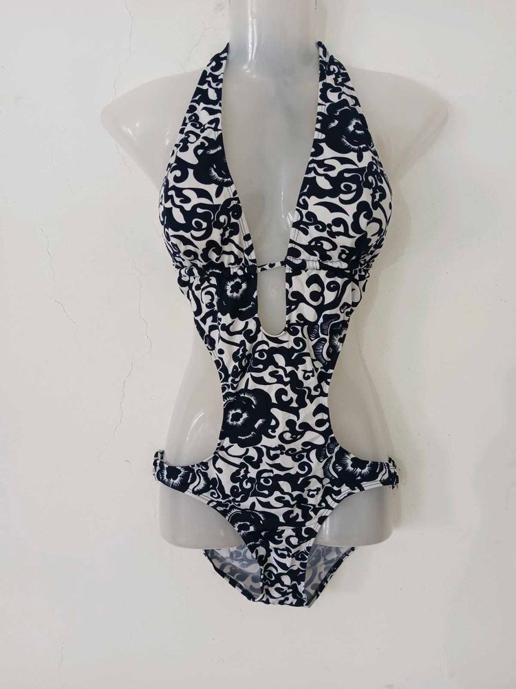 Monokini Print Swimsuit