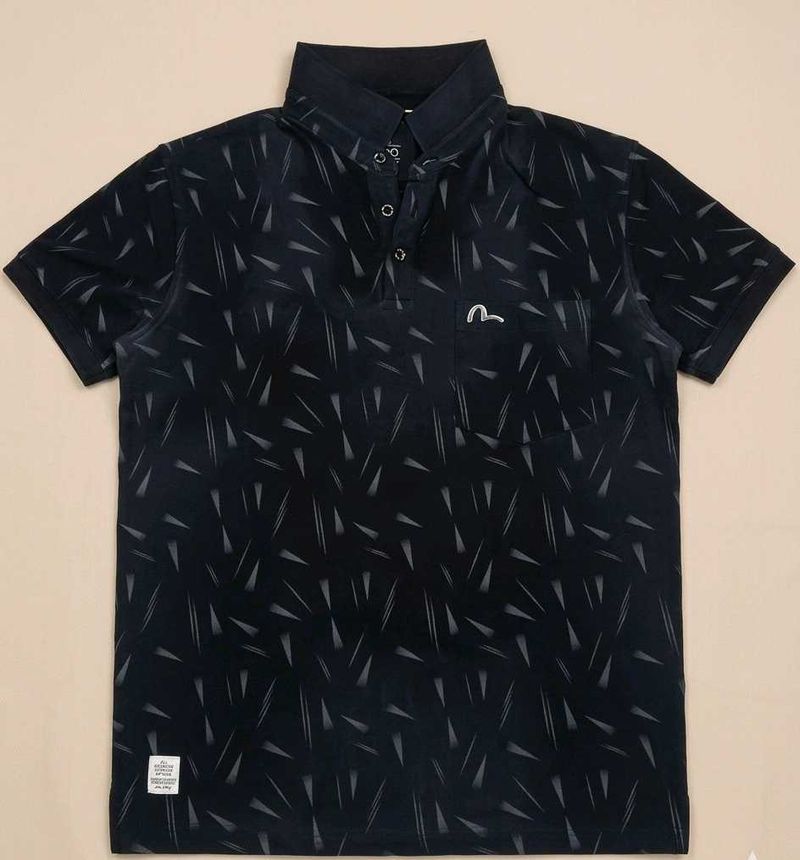 Men's Graphic Polo T-Shirt