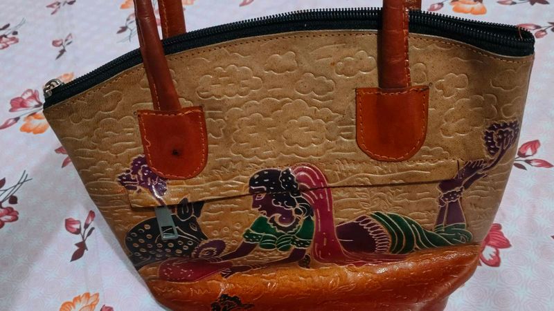 Vintage Leather Handbag