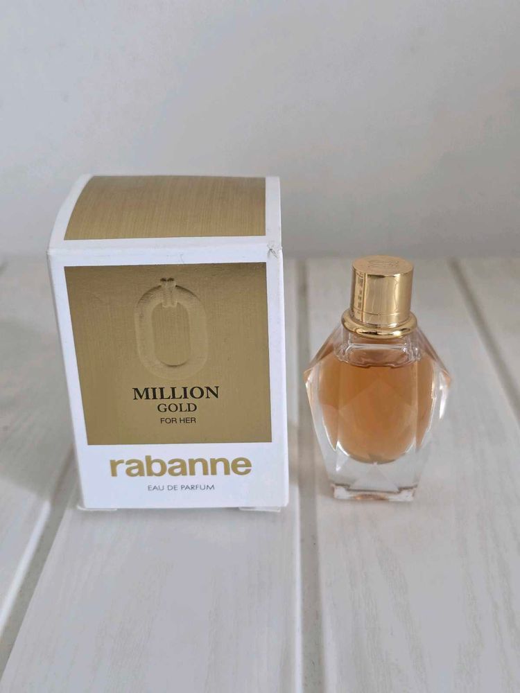100% original new Rabanne Million Gold Perfume 5ml