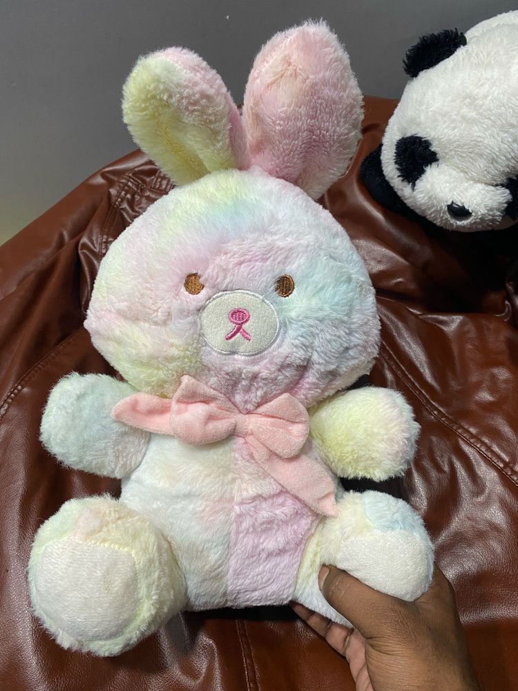 Tie-Dye Bunny Plushie