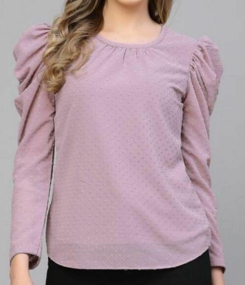 Elegant Puff Sleeve Top