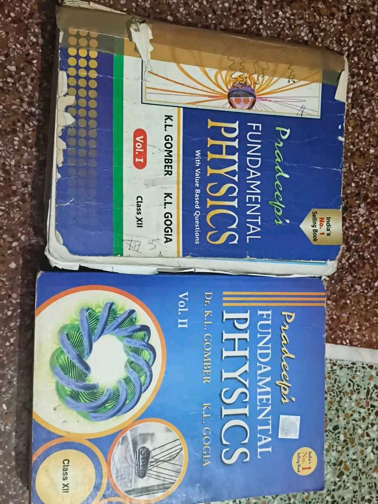 Pradeep's Fundamental Physics Class XII Vol I &amp; II