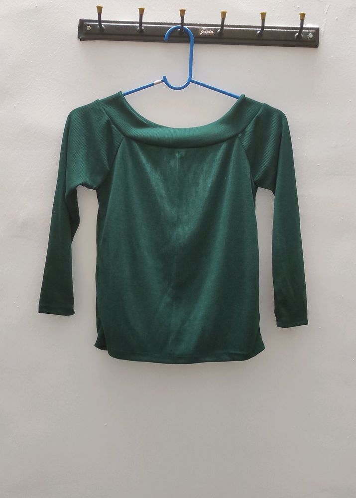 Sweater Sweatshirt  Off Shoulder Top