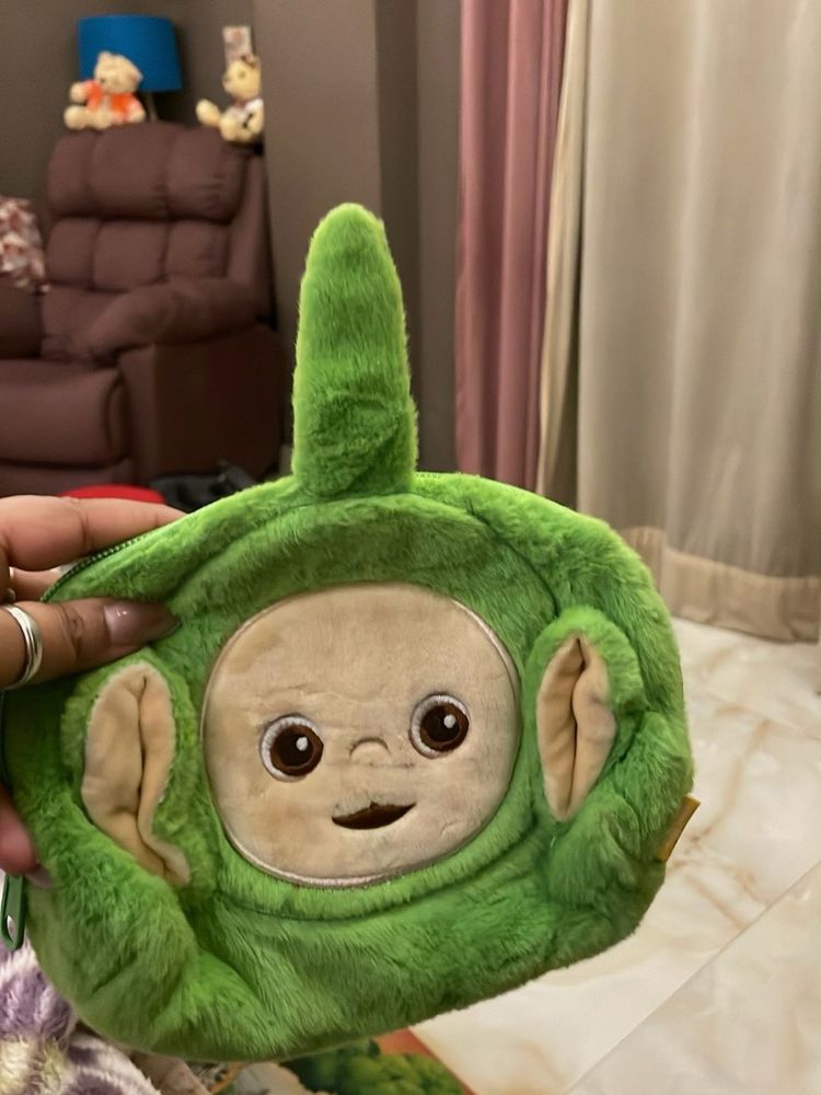 Teletubbies Laa-Laa Green Pouch