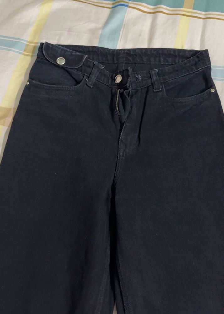Classic Black Denim Jeans