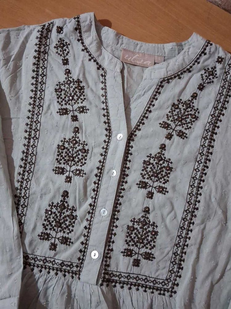 Elegant Embroidered Top