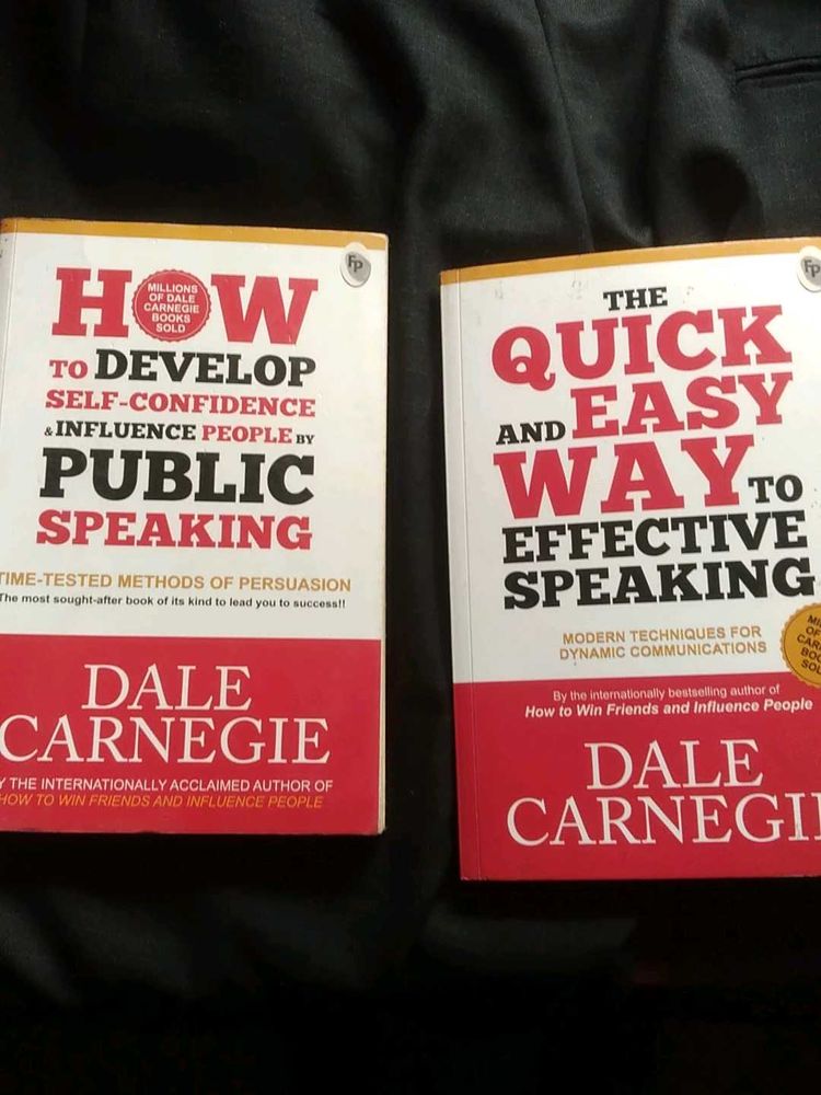 Dale Carnegie Public Speaking Books