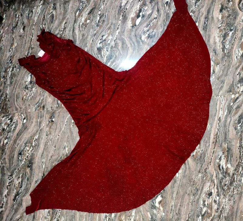 Sparkling Red Party Dress
