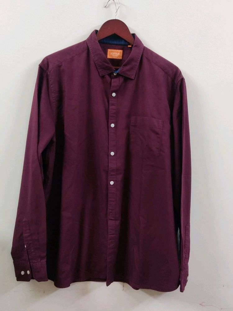 Solid Color Shirt For Men's