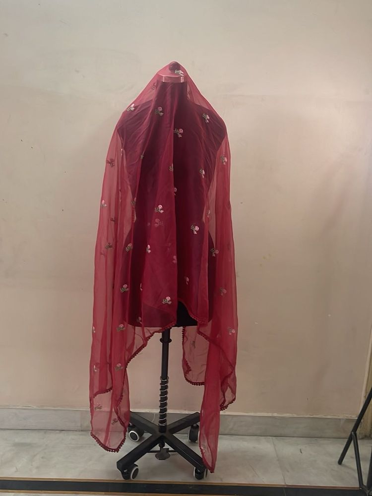 Elegant Embroidered Dupatta