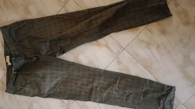 Scullers Dark Wash Trousers