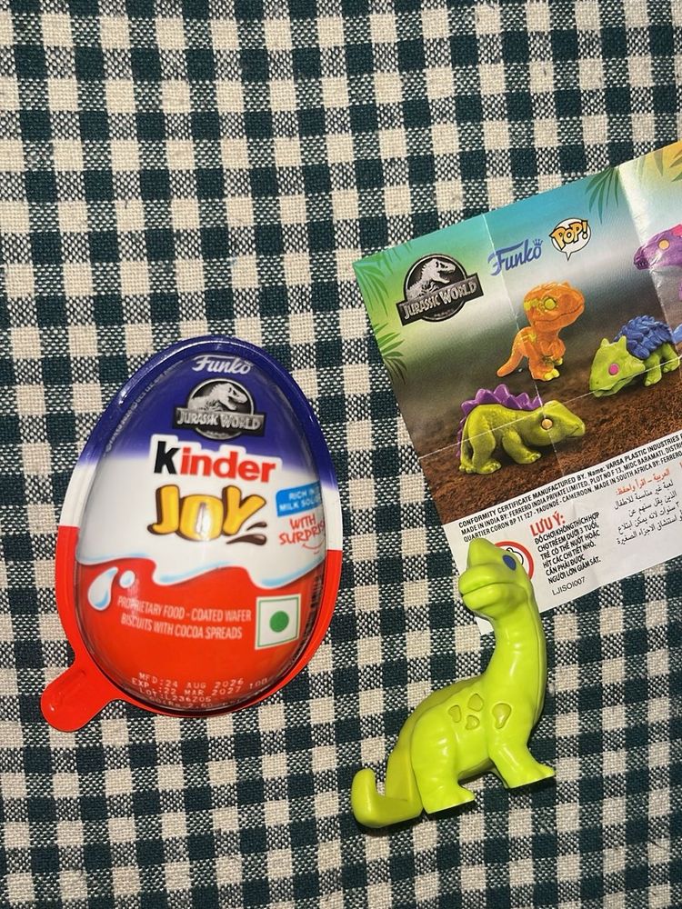Kinder Joy Jurassic World Dinosaur Toy