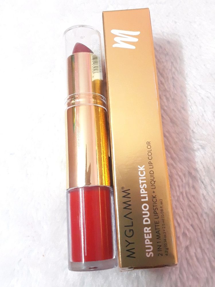 MyGlamm Super Duo Lipstick (2 In 1 Matte Lipstic