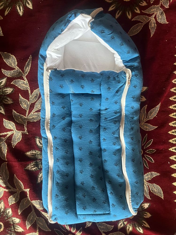 carrie , nest ,Cute Blue Baby Sleeping