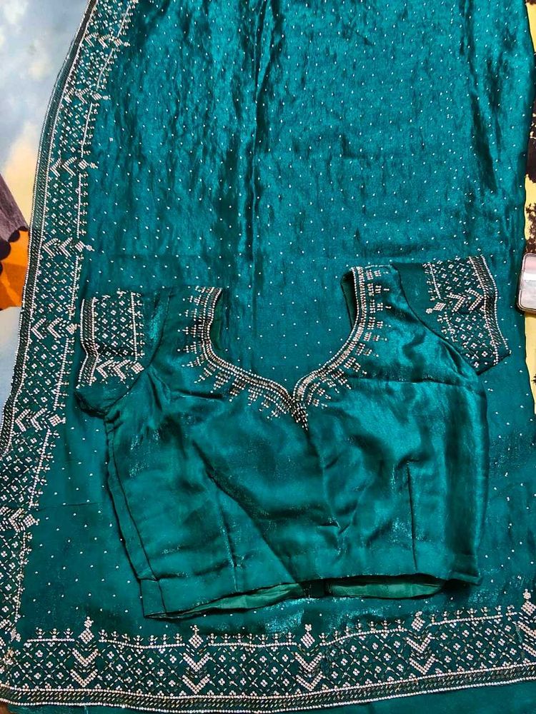 Embellished Saree with blouse