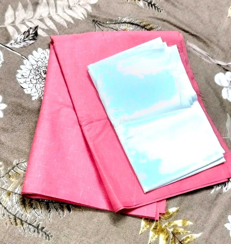 PINK &amp; WHITE FABRIC