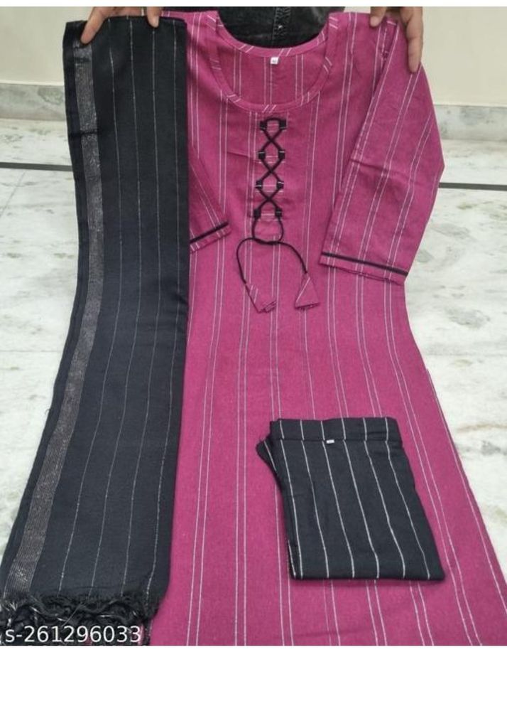 Stylish Pink  Kurta Set