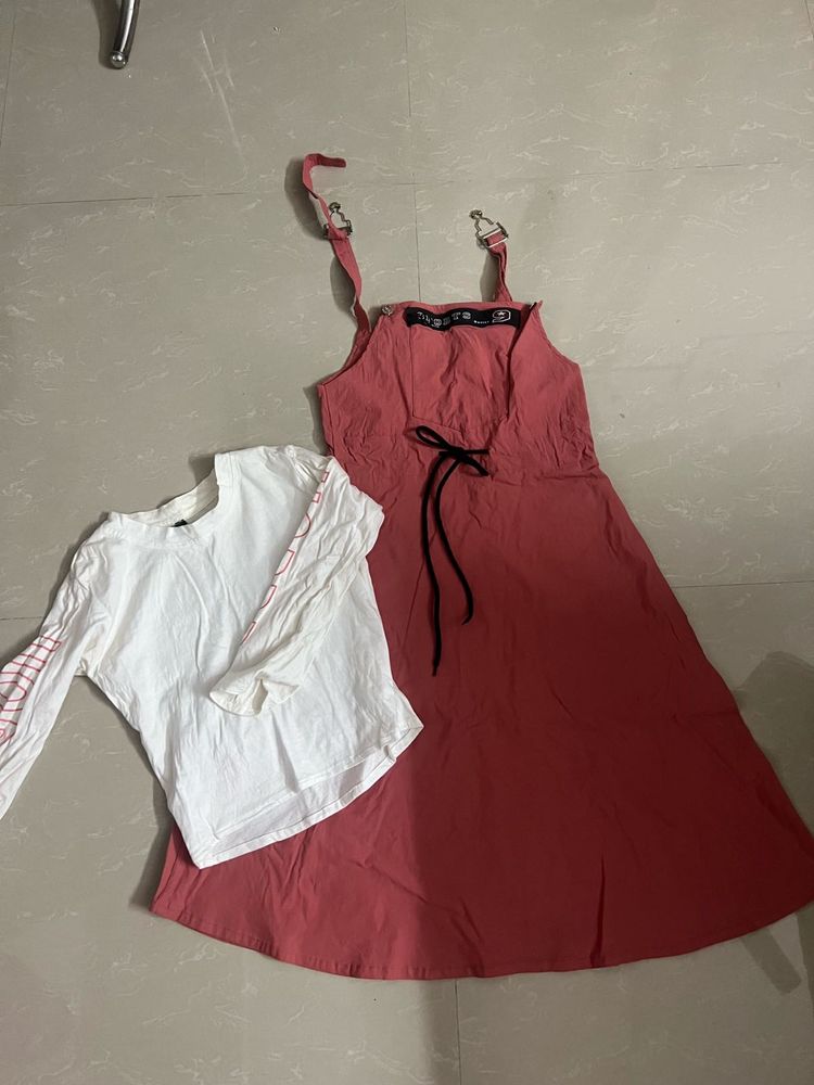 Girls Dress &amp; Top Set