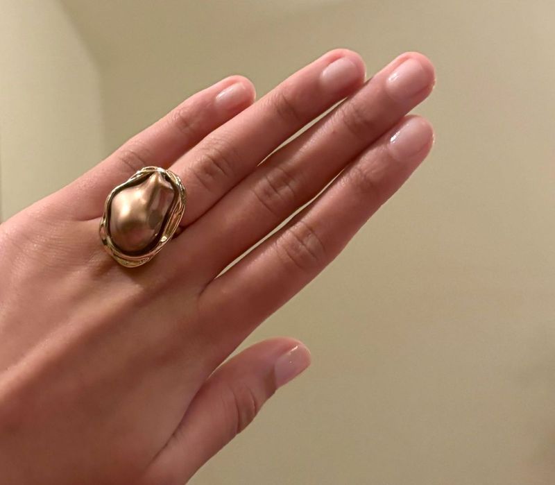Adjustable Unique Statement Ring