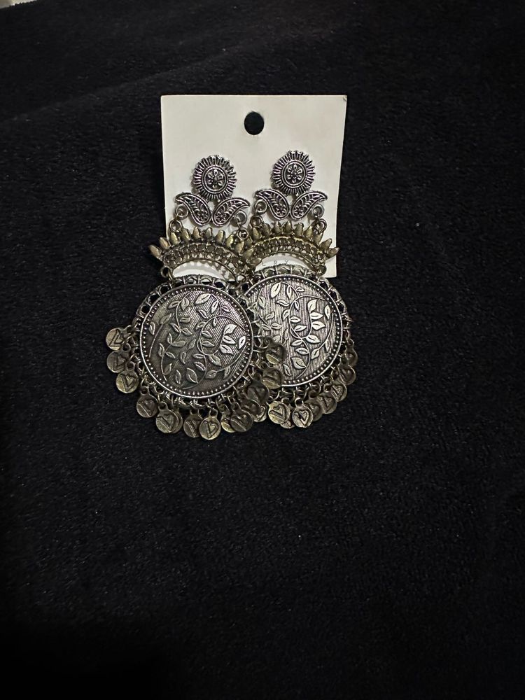 Oxidised earrings