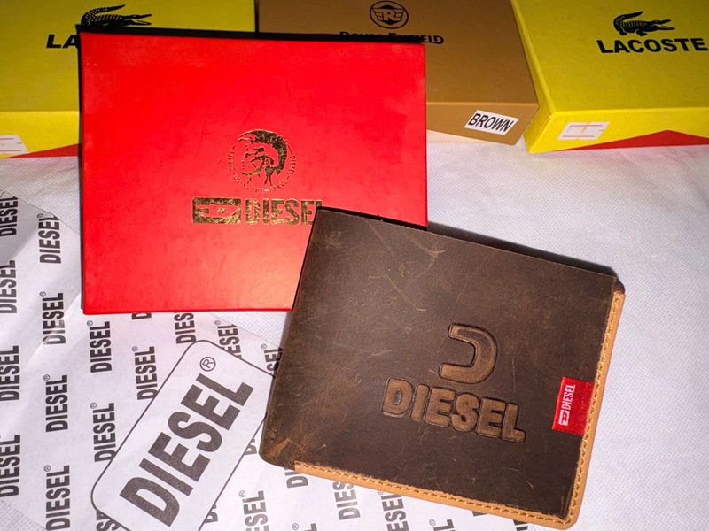 Diesel Men's Genuine Leather Wallet