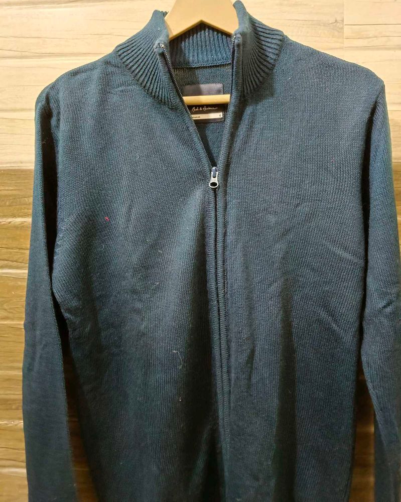 Classic Zipper Knit Sweater