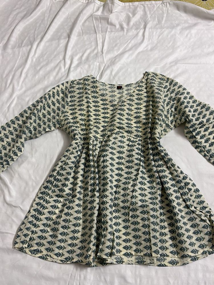 Printed Cotton Kurta
