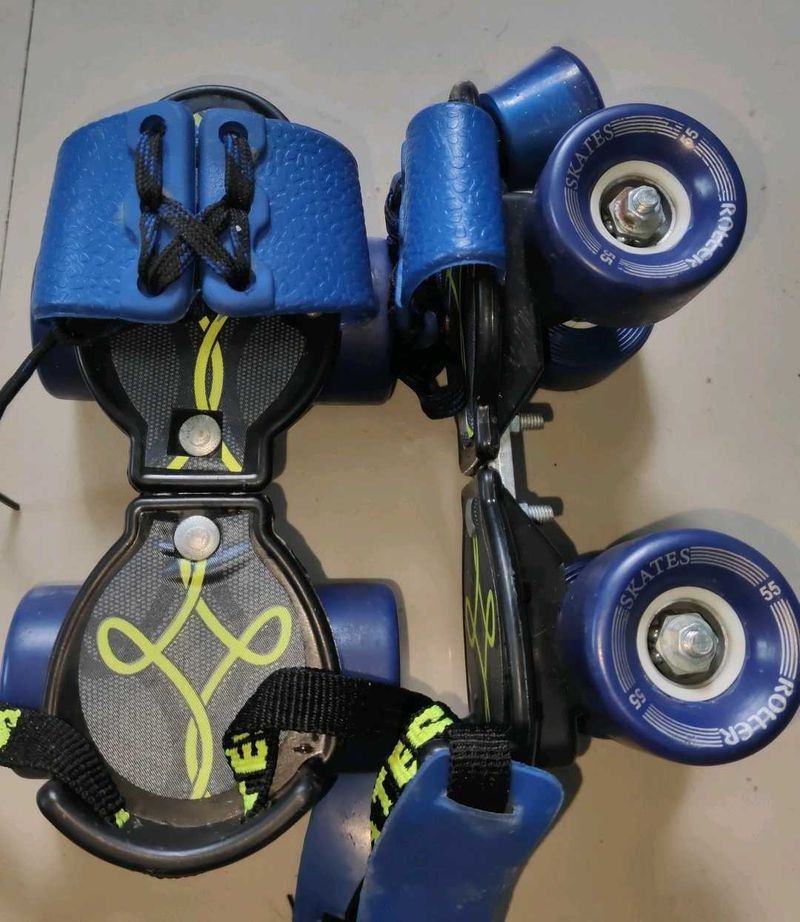 Blue Roller Skates