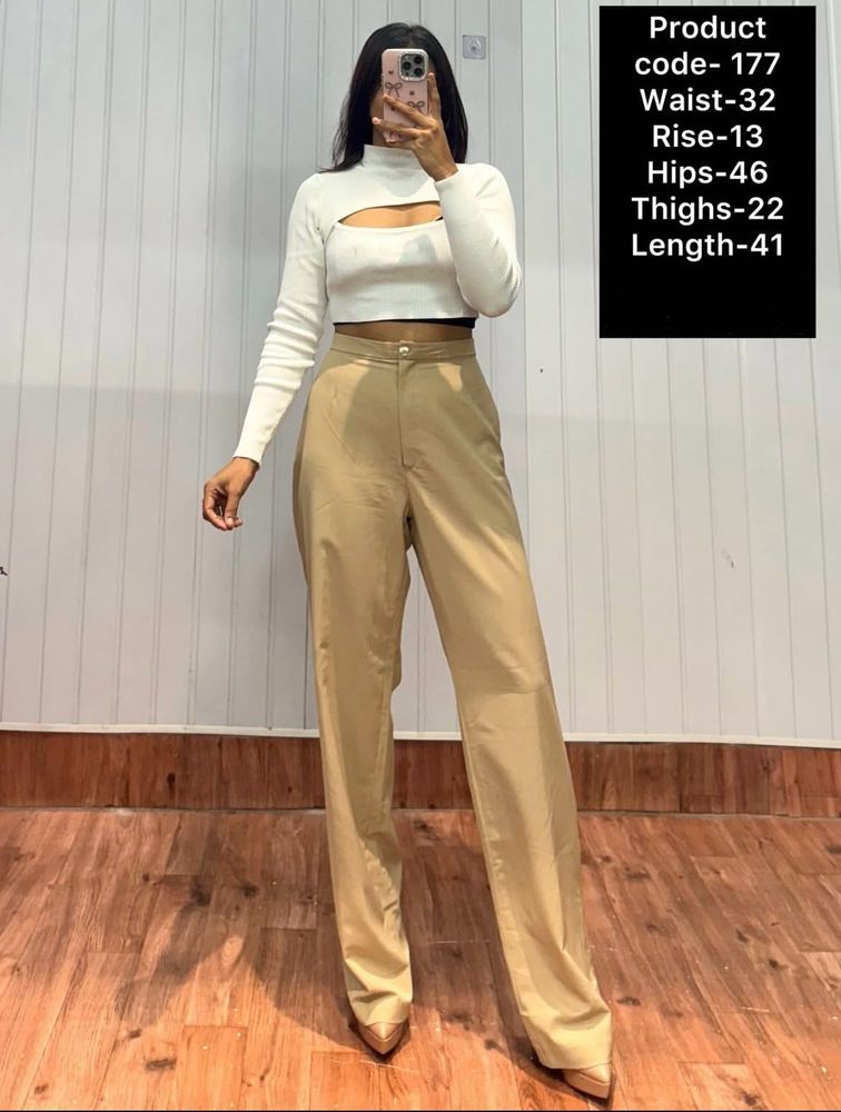 Beige Pants