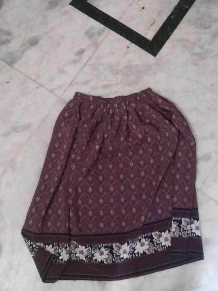 Vibrant Printed Ethnic Skirt