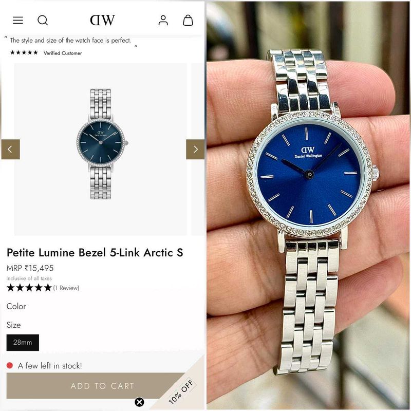 Daniel Wellington Petite Lumine Watch