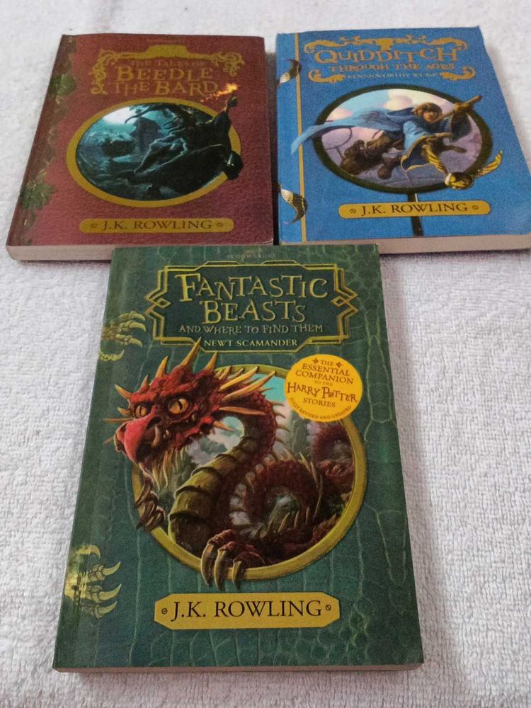 J K Rowling 3 Combo Book