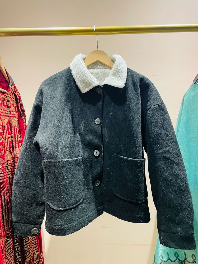 Sherpa Collar Jacket