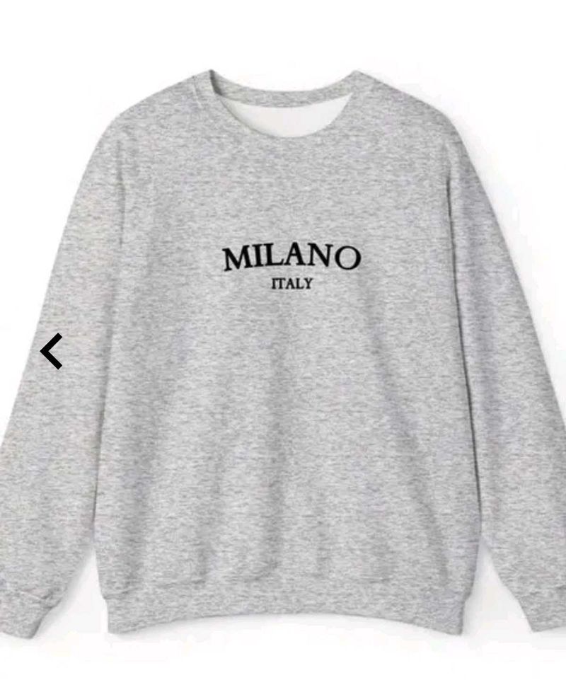 Milano Italy Grey Sweatshirt