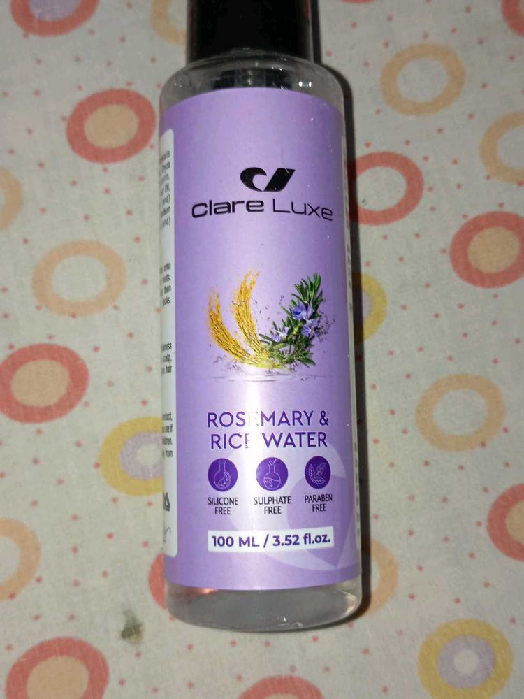 Clare Luxe Rosemary Rice Water