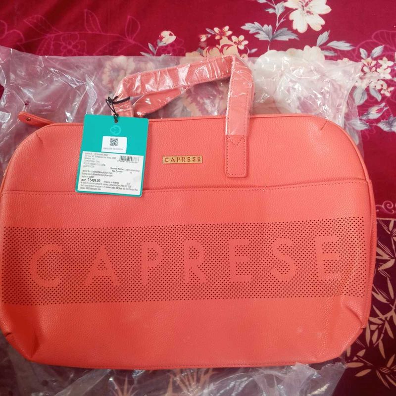 Caprese Orignal Coral Women's Handbag